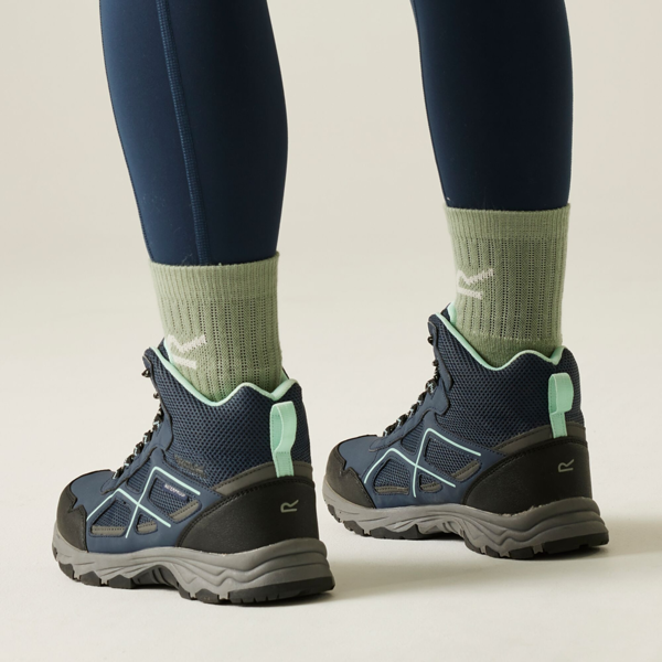 Regatta Women's Lady Vendeavour Walking Boots - Navy/Amazonite