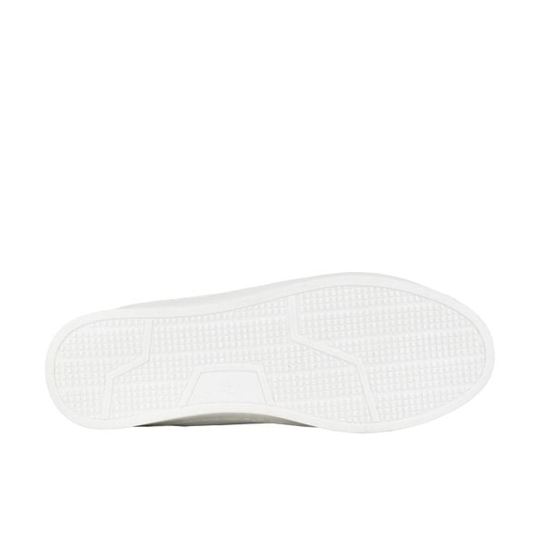 Embassy London Serena - Pink & White - Women’s Leather Trainer with Brogue Details