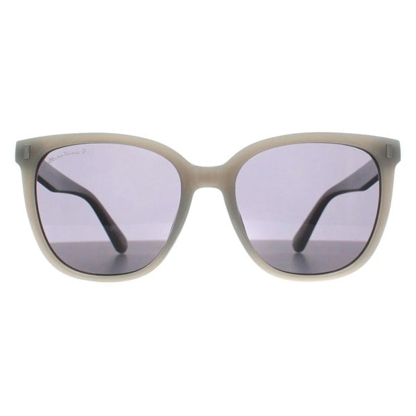 Montana Sunglasses MP190 B Shiny Grey Cream Smoke Polarized