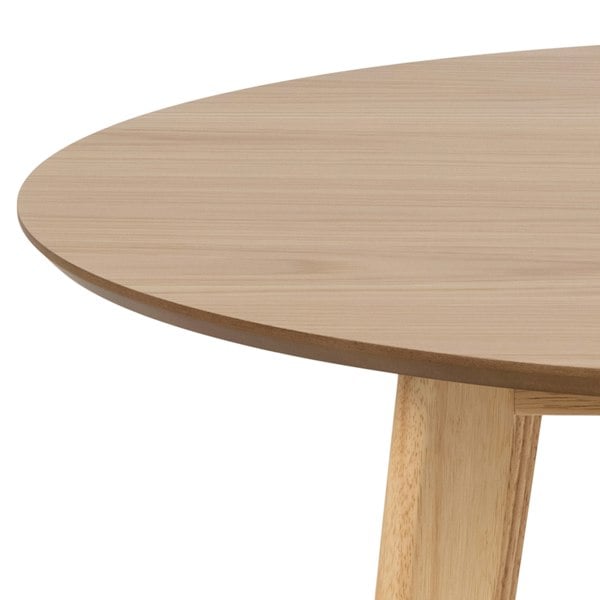 Furniture To Go Roxby Round Dining Table in Oak 105x76cm