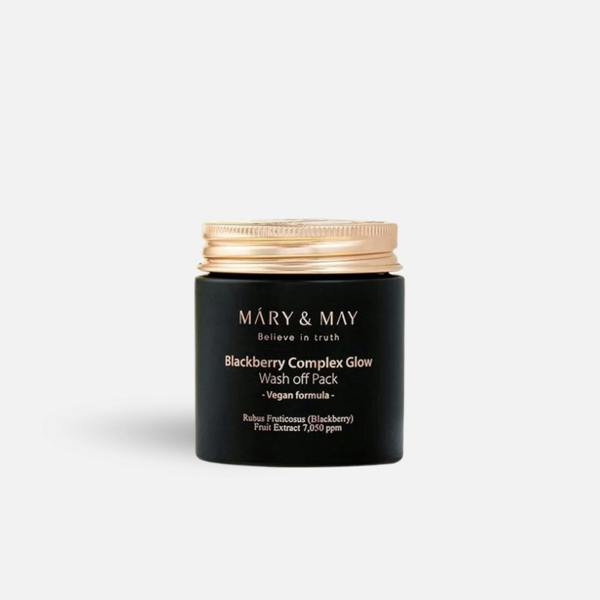 MARY & MAY Blackberry Complex Glow Wash off Pack 125g