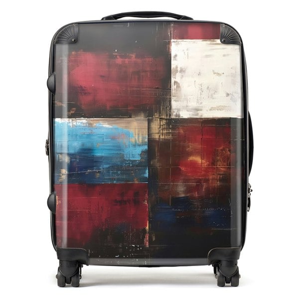 Warren Reed Rustic Harmony In Bold Colours Suitcase