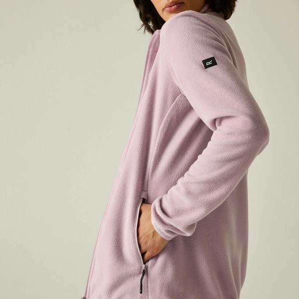 Regatta Womens/Ladies Harrow Fleece Jacket - Powder Lilac - 