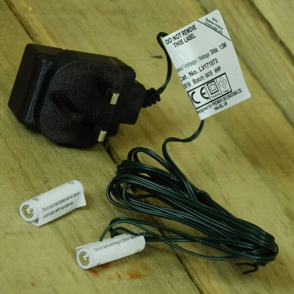 Samuel Alexander 2 x AAA Money Saving Battery Replacement Plug In Adapter