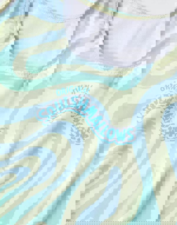 Squishmallows Girls Yellow Summer Of Squish 1 Piece Swimming Costume