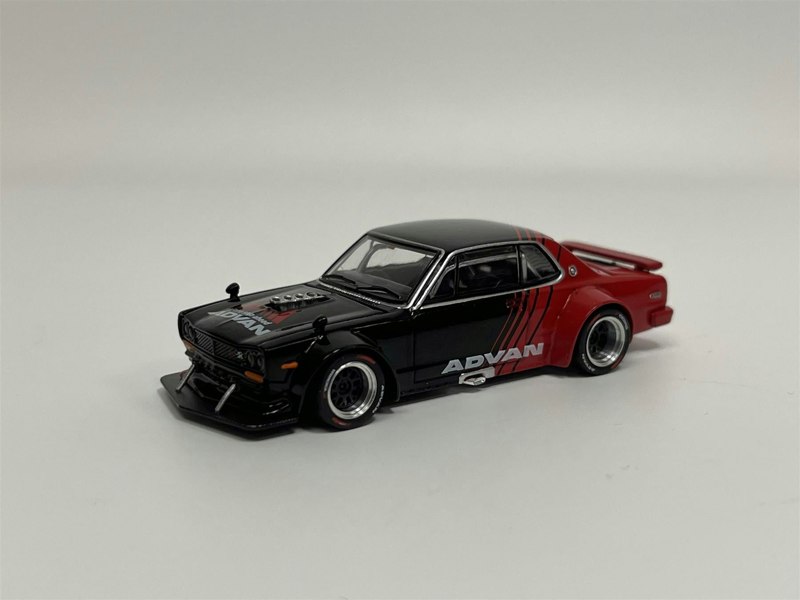 Pop Race Skyline GT R V8 Drift Hakosuka Advan 1:64 Pop Race PR640081