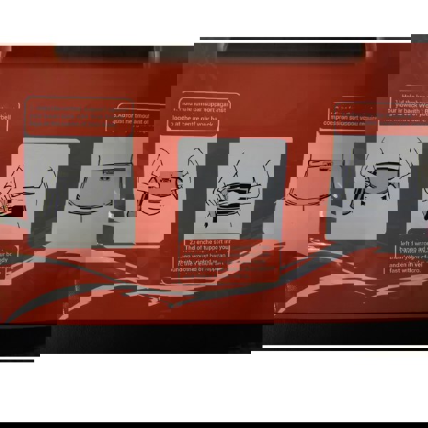 Instructions on how to wear lower back brace