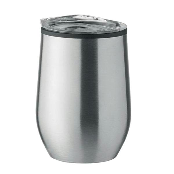 MidOcean Chin Chan Double Wall 350ml Tumbler - Matt Silver - 