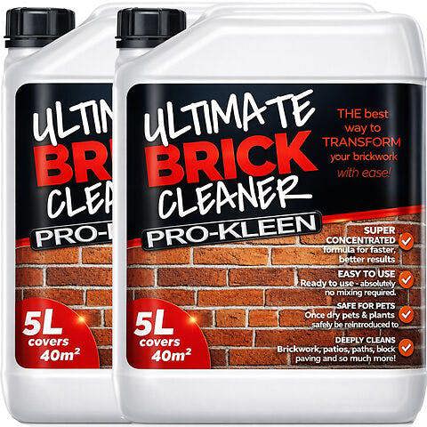 ProKleen Pro-Kleen Ultimate Brickwork Cleaner For Brickwork, Patios, Driveways, and Other Outdoor Surfaces 10L