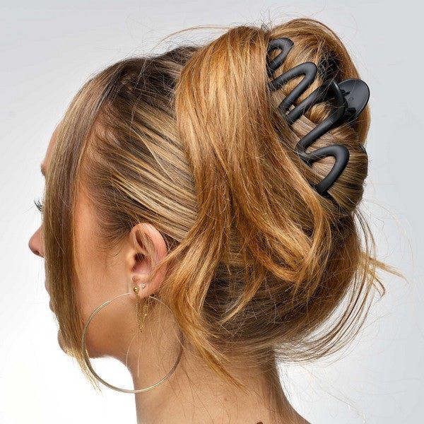 Brushworks Wave Claw Clips - 3 Pack