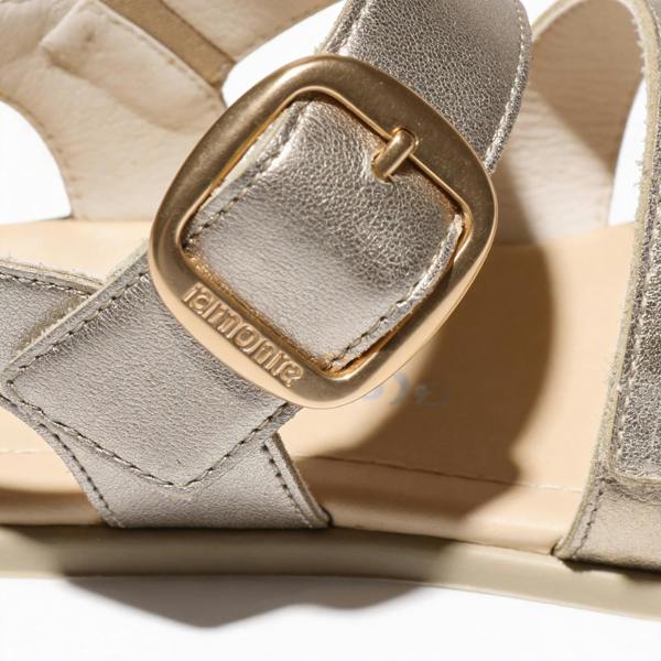 Remonte D3N50 Ankle Strap Sandals   in  Light Brown