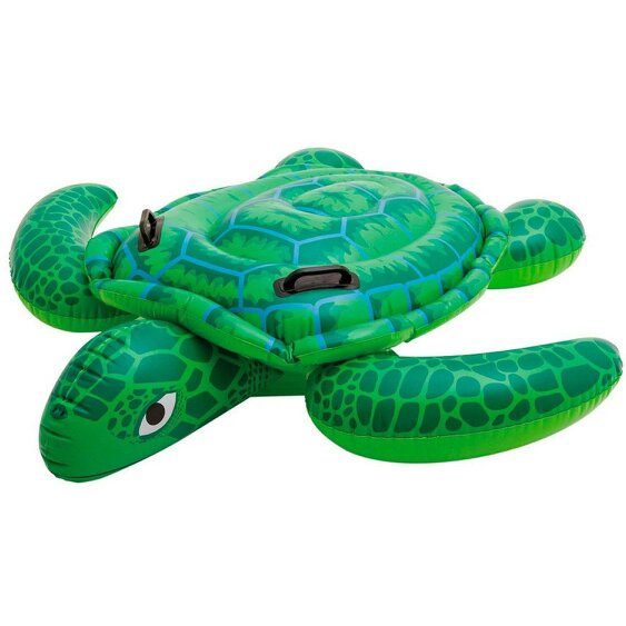 INTEX Inflatable Swim Pool Floats & Swimming Ride-On Kids Water Beach Toys Set - Lil Turtle