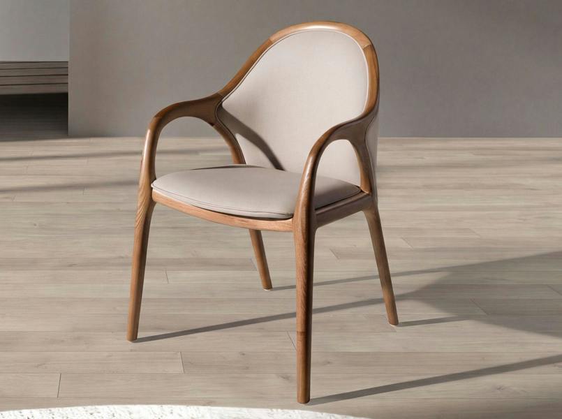 Angel Cerdá Sand leatherette chair 4255