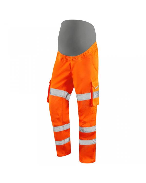 Verity Poly/Cotton Maternity Cargo Trouser Leo Workwear