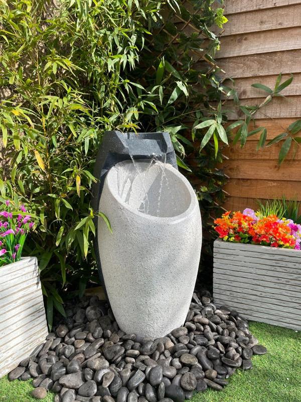 Tranquillity Water Features Pouring Vase Contemporary Water Feature
