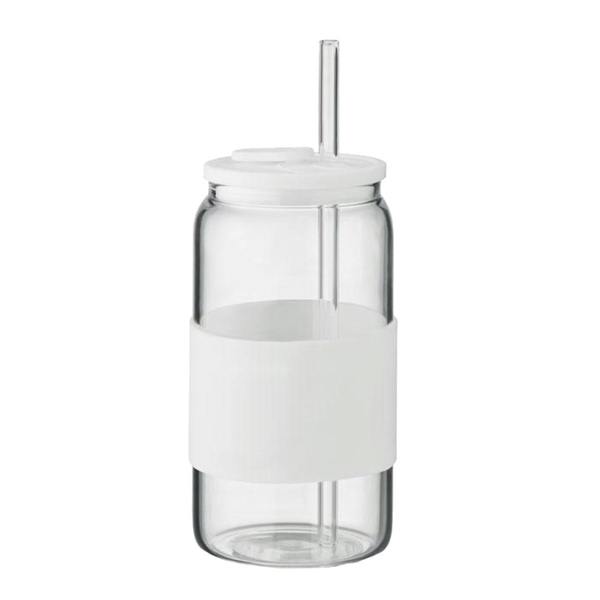 MidOcean Borosip Borosilicate Glass 550ml Tumbler - White/Transparent - 