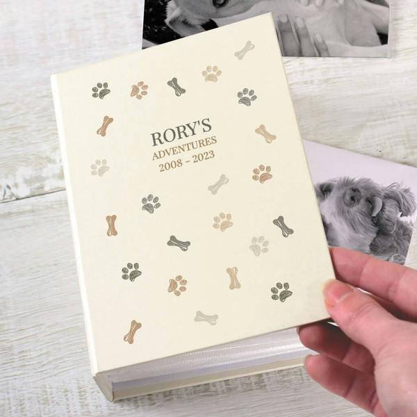 Personalised Dogs Photo Album - product in use