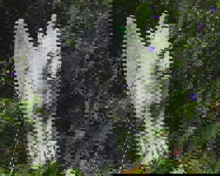 Large Winged Gargoyle Garden Statue