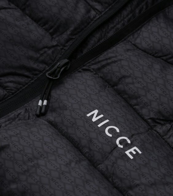 NICCE Boys Hooded Repeater Jacket Black