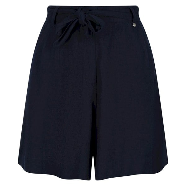 Regatta Womens Sabela Paper Bag Shorts - Navy