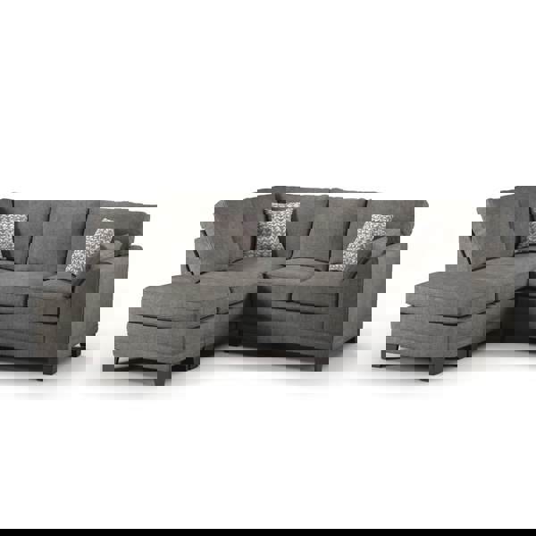 Furnishings For Less Hilliard Fullback Fabric 4 Seater Corner Sofa