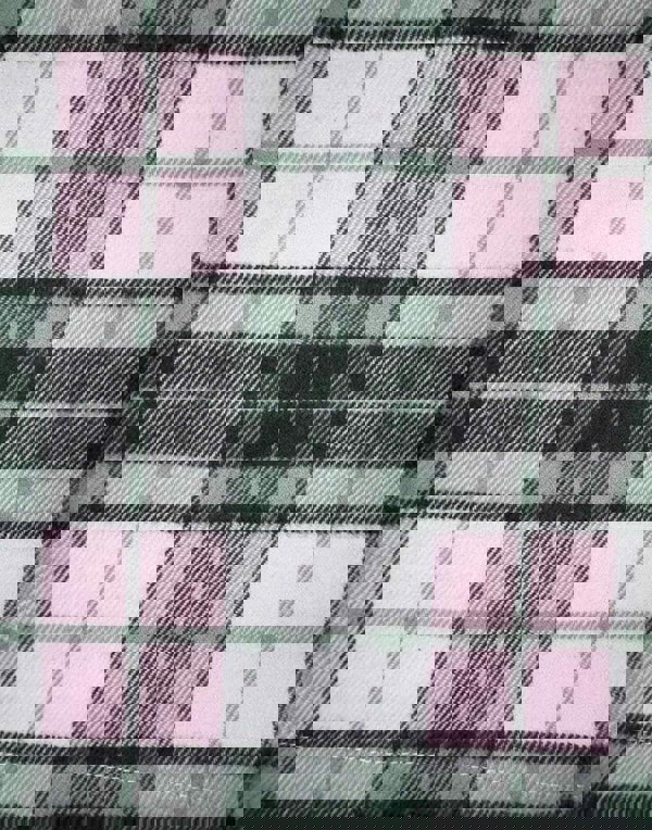 British Boxers Women's Brushed Cotton Dressing Gown – Burnet Rose Tartan