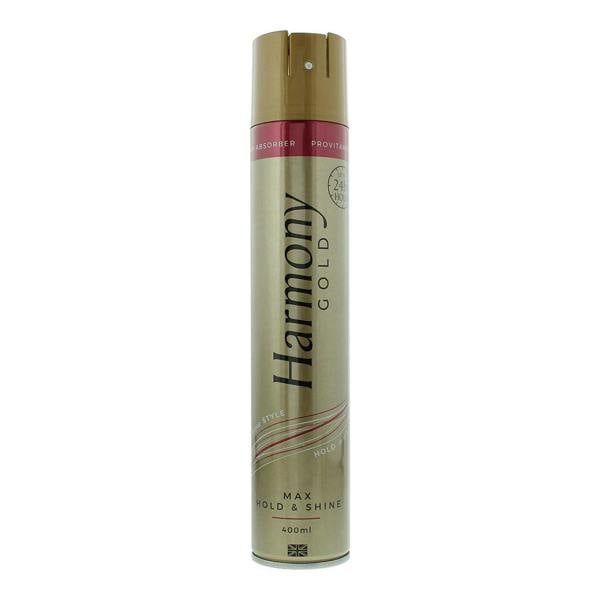 Gold Harmony Gold Max Hold  Shine Hair Spray 400ml