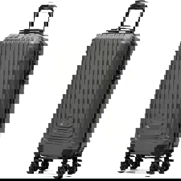 Flight Knight 55x35x20cm Cabin Carry Bag Hard Shell Suitcase 100+ Airline Approved