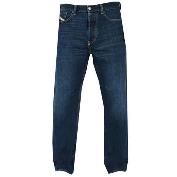 Diesel 2010 D-Macs Regular Fit Straight Leg Men's Jeans - Blue