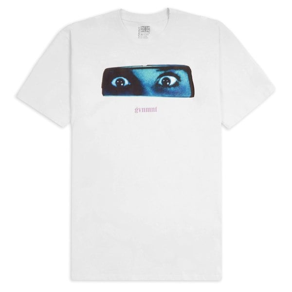 GVNMNT Clothing Co Check ya mirrors Tee - White