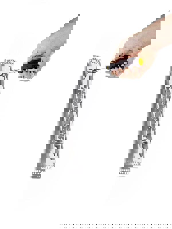 Durable SHERPA WALL 10 Display Panel Document Split Flap Index | A4 Black & Grey