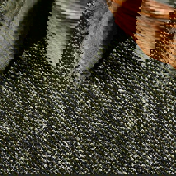 Brilliance Short Pile Green Rug | THE RUGS