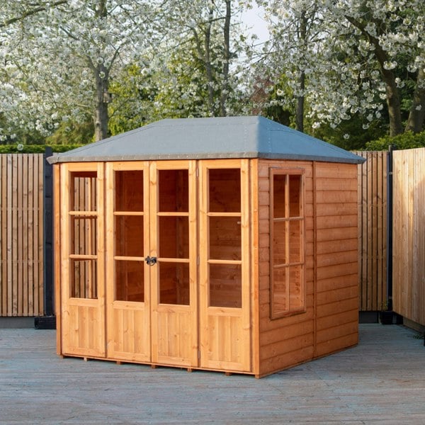 Shire Charleston Summerhouse Hipped Roof - Best Shed