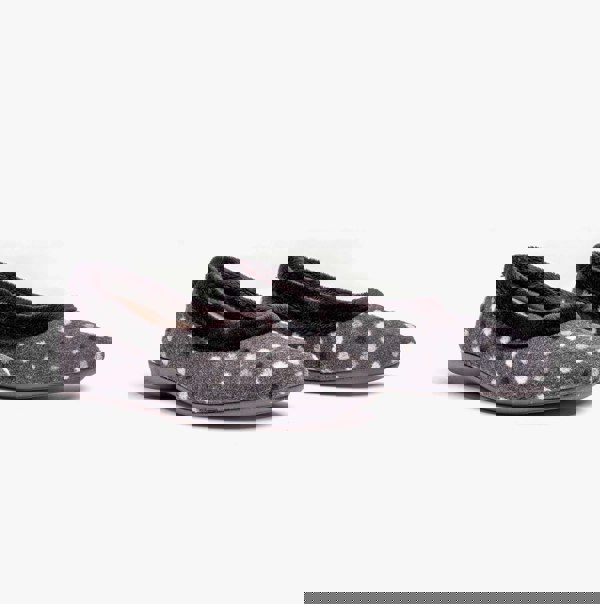 Lotus GERI Womens Slippers Black