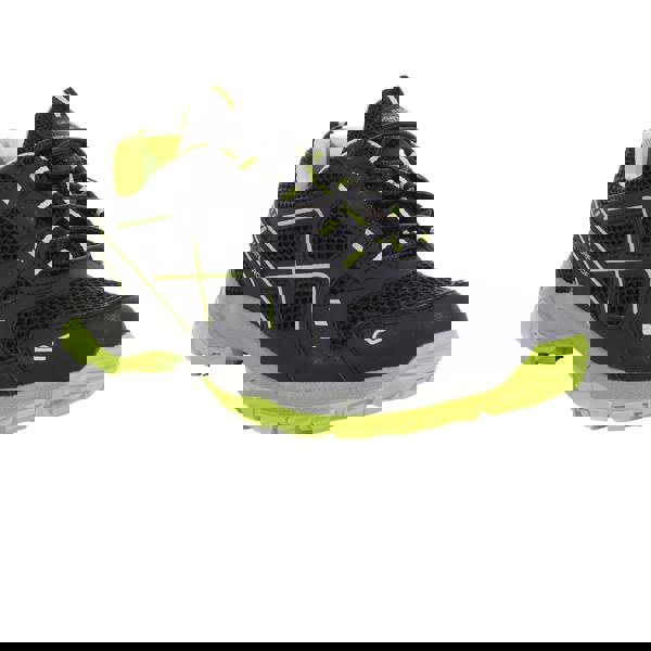 Regatta Mens Vendeavour Waterproof Walking Shoes - Navy/Lime Punch