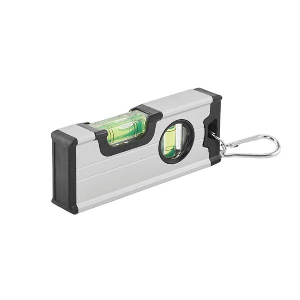 MidOcean Magnel Magnetic Aluminium Spirit Level - Silver