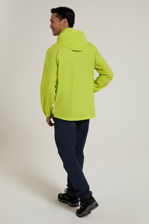 Mountain Warehouse Mens Pakka II Waterproof Jacket - Lime