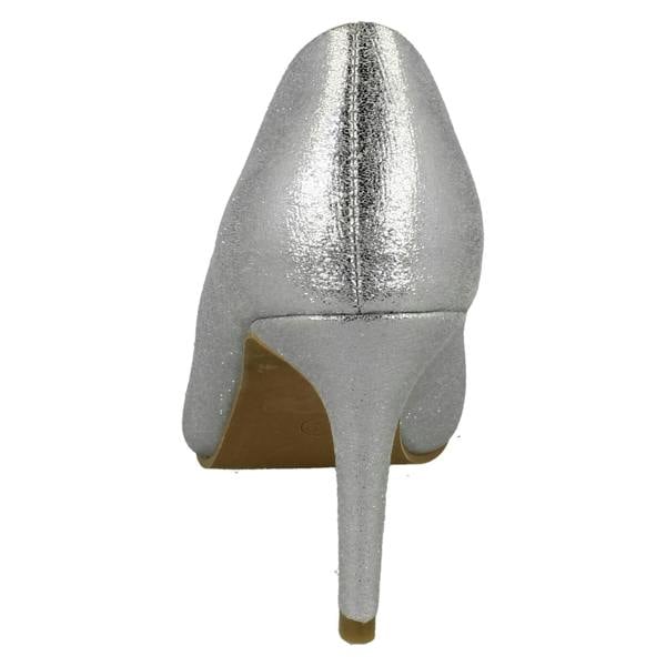 Spot On Ladies Spot On High Heeled Evening Court Shoes F90113