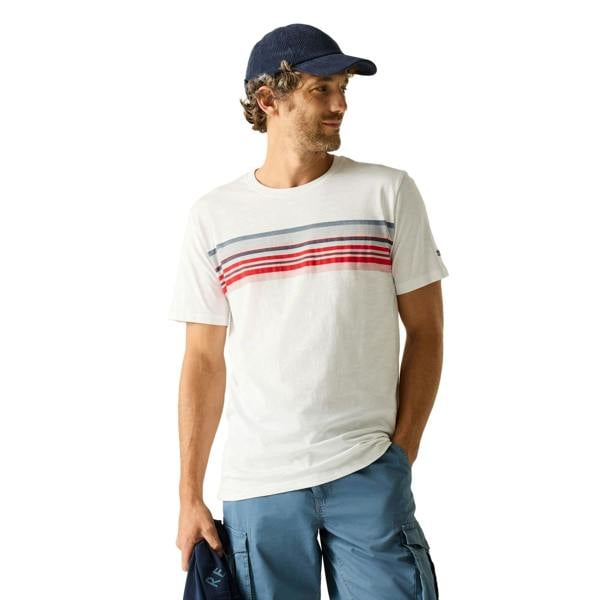 Regatta Mens Rendro T-Shirt - White - 