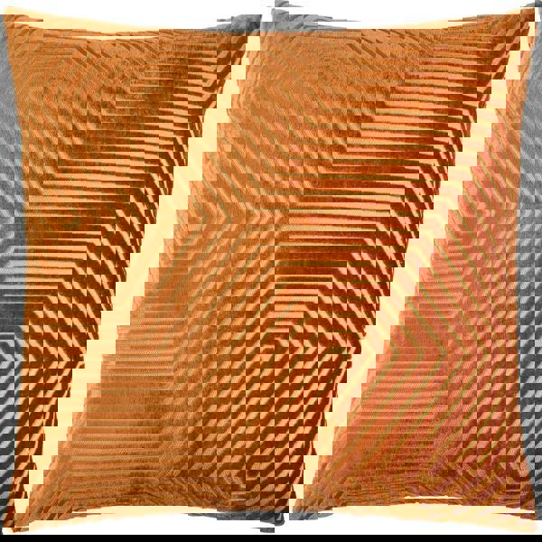 Paoletti Evoke Cut Cushion Cover - Brick