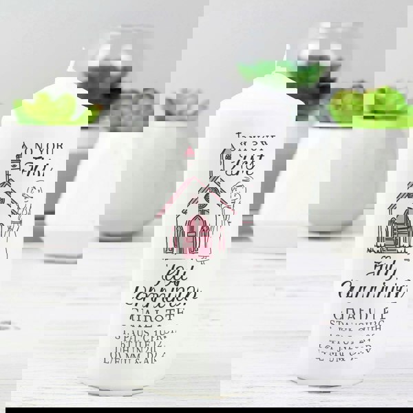 Personalised Memento Company Personalised Girls First Holy Communion Pillar Candle