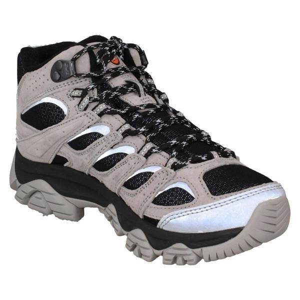 Merrell Ladies Merrell Waterproof With A Vibram Sole Walking Boots Moab 3 Reflectv Mid Wp