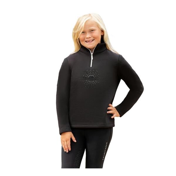 Coldstream Womens/Ladies Hamilton Sparkle Long-Sleeved Show Shirt - Black