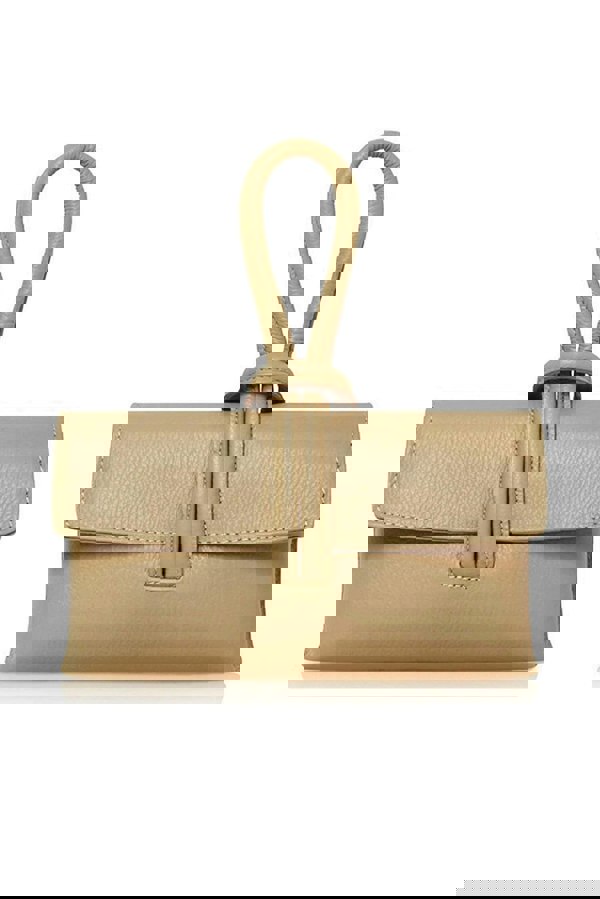 Kitise Genuine Italian Leather Small Clutch Crossbody Bag