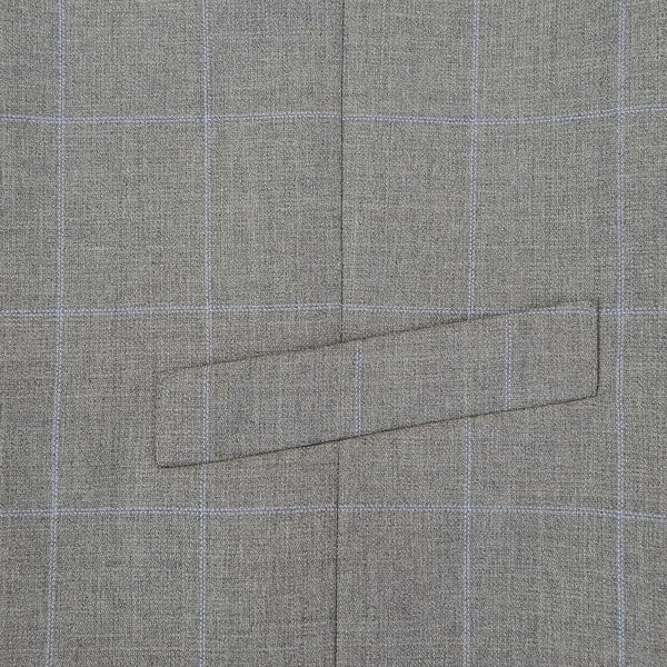 Hackett London Mens Highlight Windowpane WC in Grey/Blue
