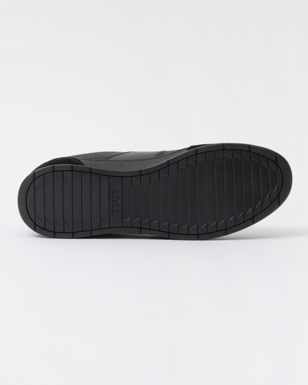 BOSS Orange Nitan Low Profile Mens Trainers - Black 005 sole