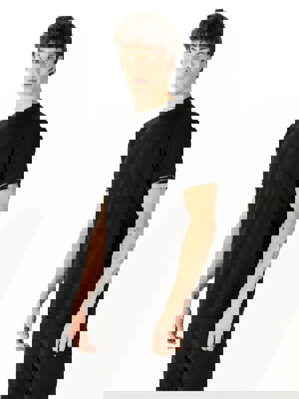 Luke 1977 Hyde Textured T-Shirt - Black