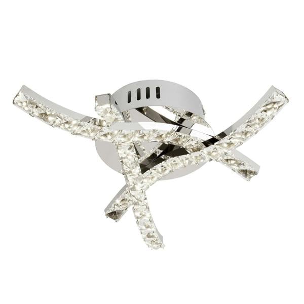 Pagazzi Lighting Kiely 3 Arm Light LED Flush Ceiling Light