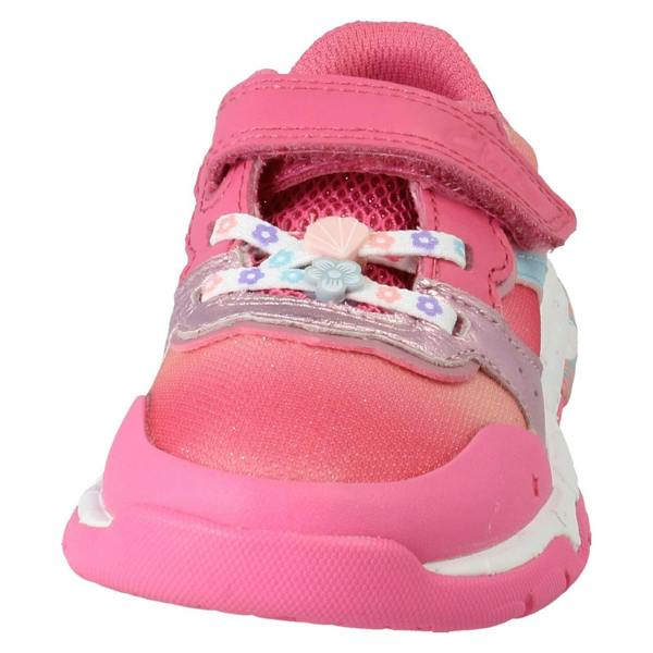 Clarks Girls Clarks Rainbow And Mermaid Tail Design Trainers Tidal Star