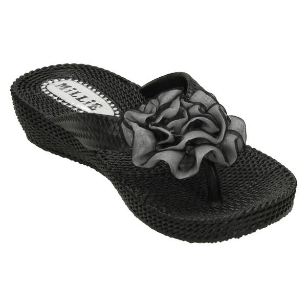 Girls Millie Jelly Style Toe Post Sandals
